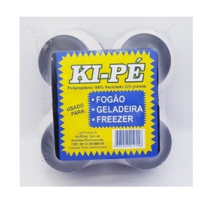 PE RED.PLAST./FOGAO/GELAD. BRANCO KIT C/4 PCS