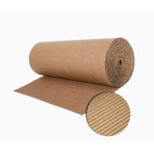 BOBINA PAPEL ONDULADO ALT.1.20M X 50 METROS GRAMATURA 270