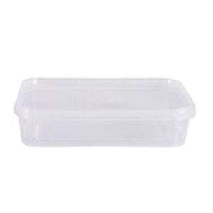 PRAFESTA-POTE  RETANG. LISO C.TPA C/LACRE 350ML PC.10UN