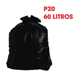SACO LIXO P20 - 60LT EXTRA GROSSO - FD.45UN – ESPES.GG PC.5KG