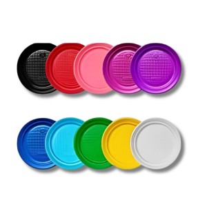 PRATO COLORIDO PLATEX - 15CM