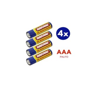 PILHA AAA RAYOVAC PALITO PQ AAA PC.C/4UN